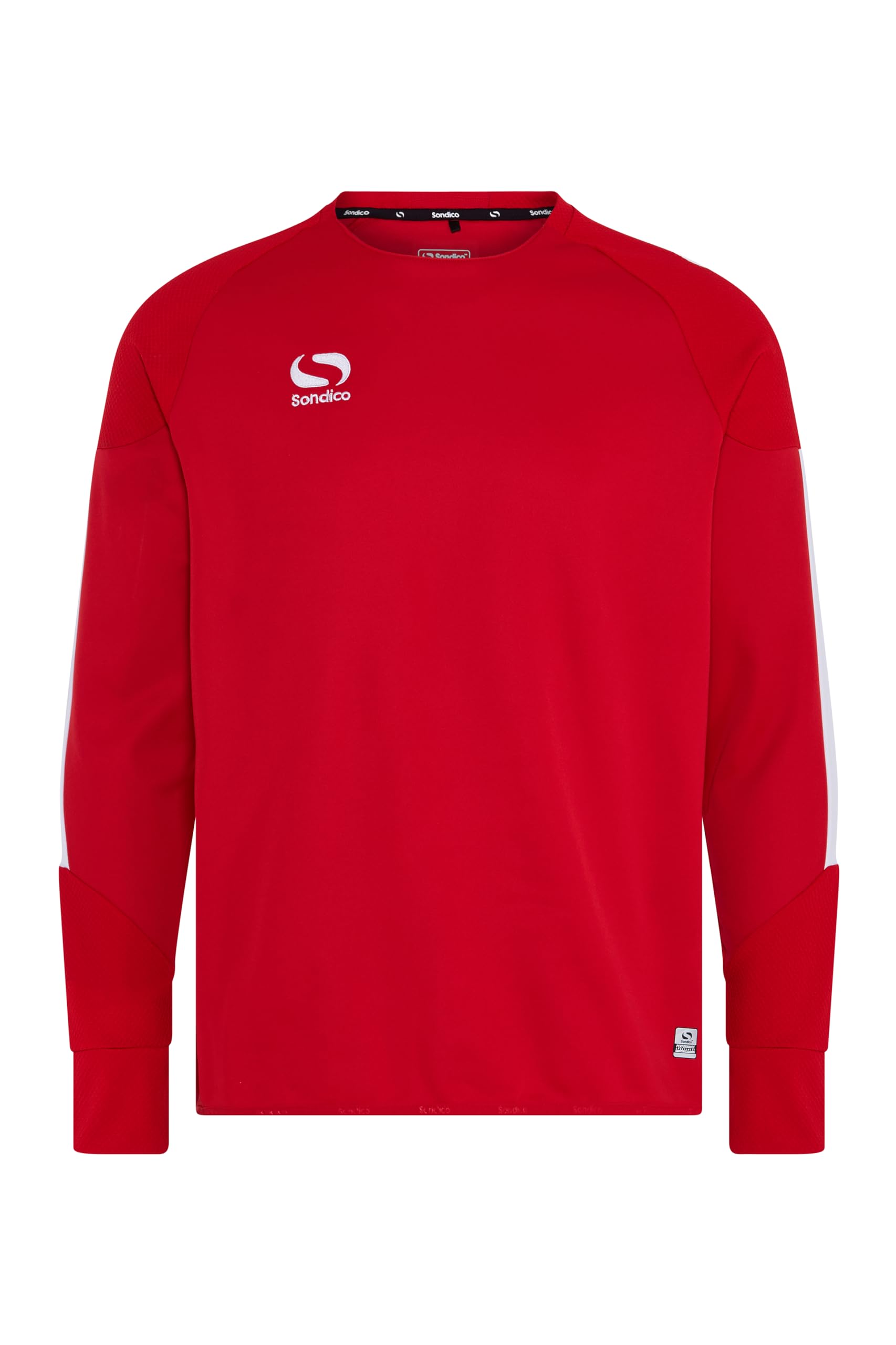 SondicoMen's Evo Crew Sweatshirt, Red, One Size, Red, One Size, Red, One Size