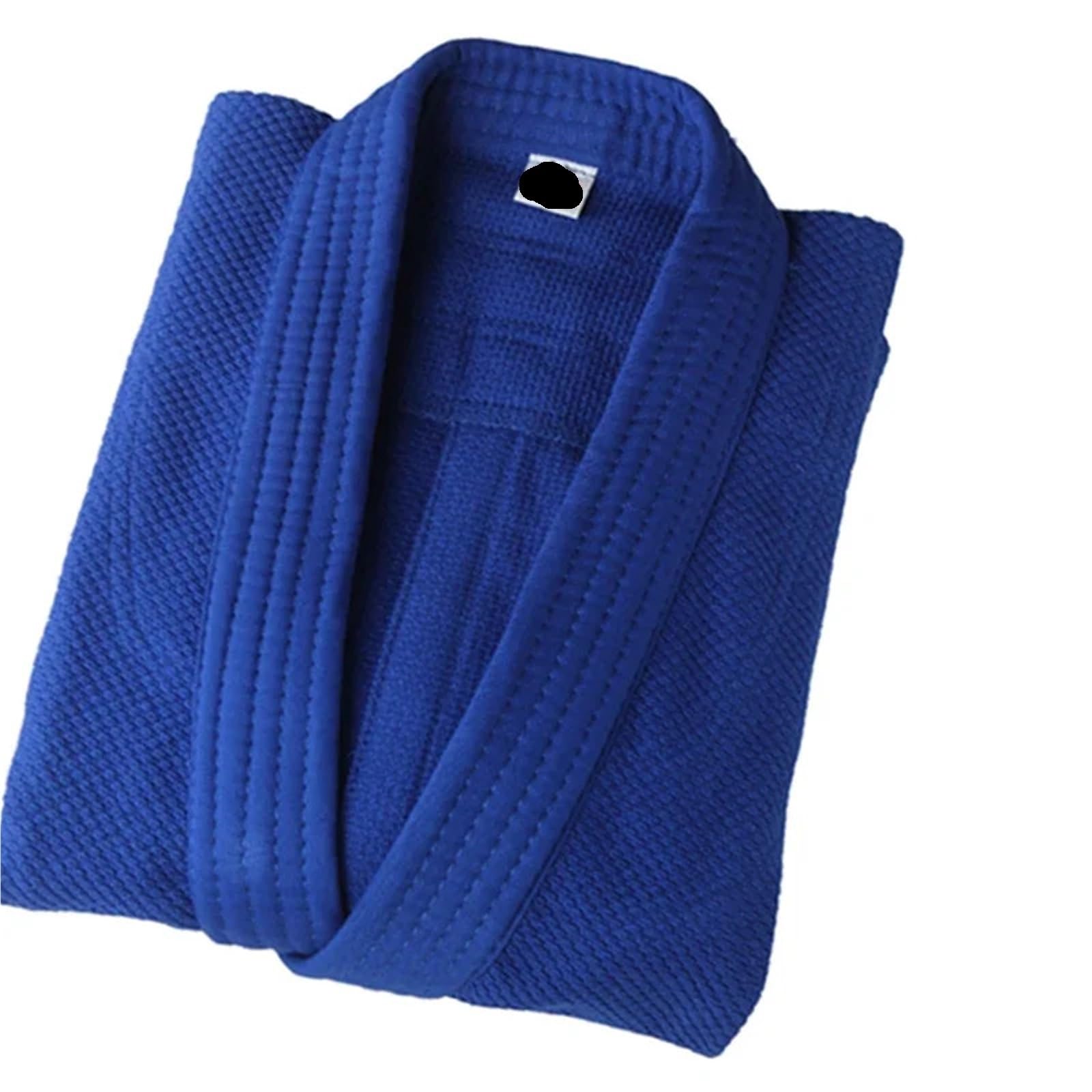 Trajes Judo Ropa de Judo, Ropa de Judo de algodón estándar Gruesa for Hombres y Mujeres, Ropa de competición Azul y Blanca for Adultos Principiantes(White,170cm)