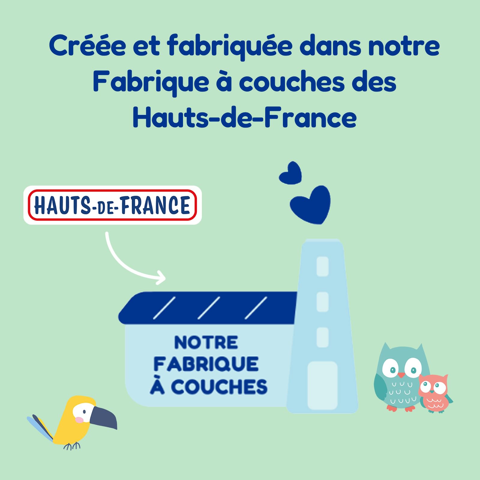 CARRYBOO Couches Taille 5 (12-25kg) Peaux sensibles Ultra absorbantes 12h Anti-fuites Fabriquées en France 120 Couches Pack 1 Mois