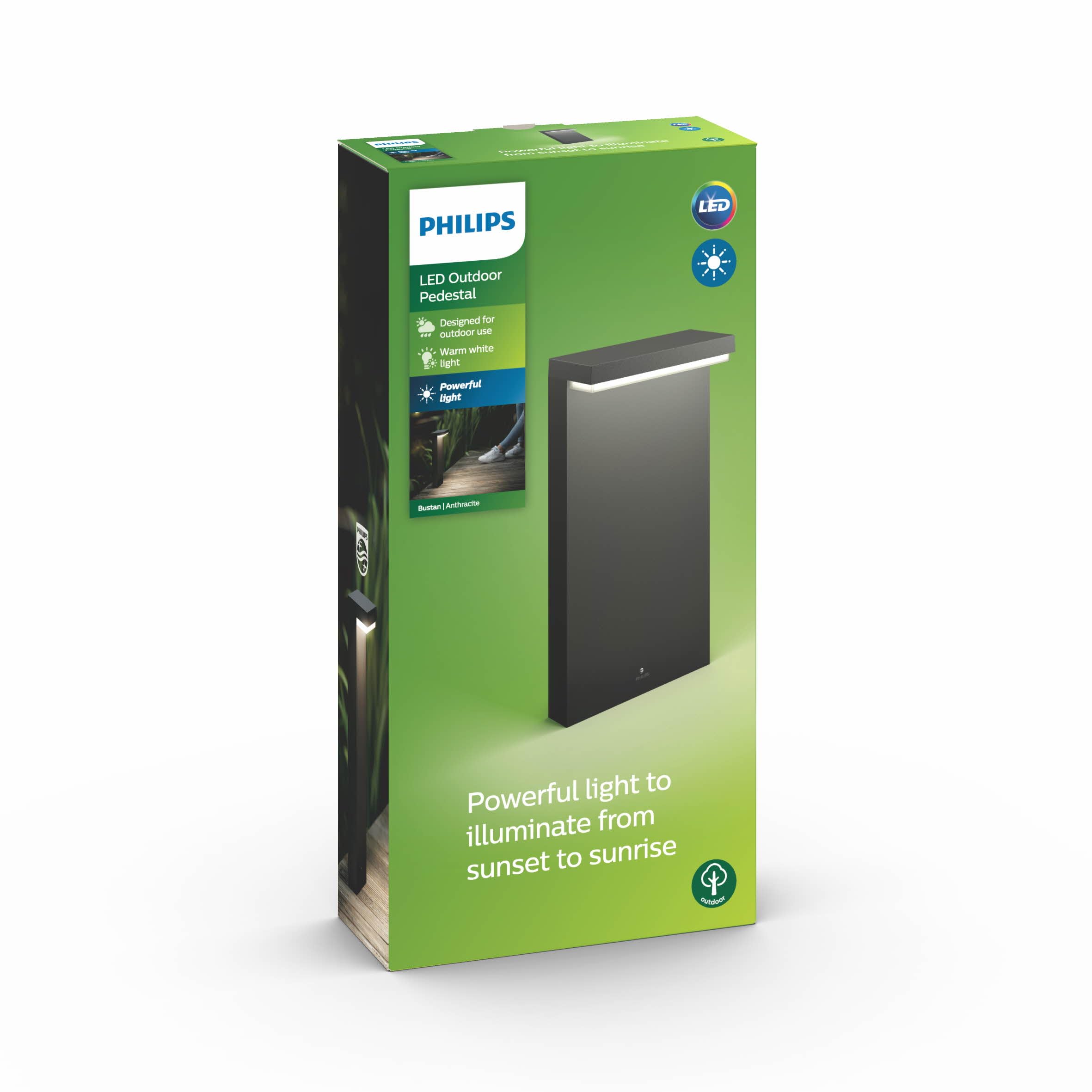 Philips "myGarden Bustan" Pedestal Bulb, 4.5 Watts