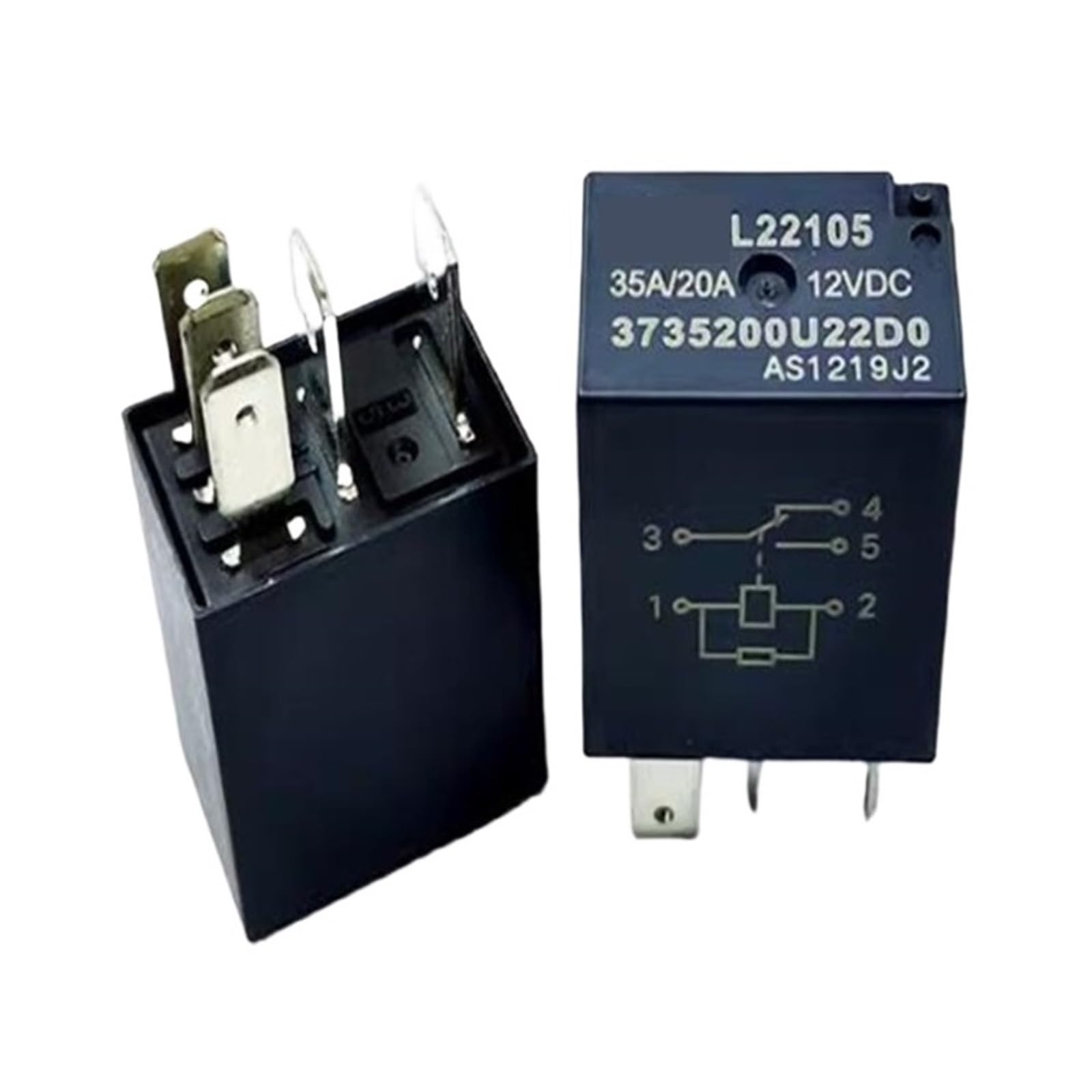 Relay 3735200U22D0 12VDC 35A 5PIN composant de rechange automobile