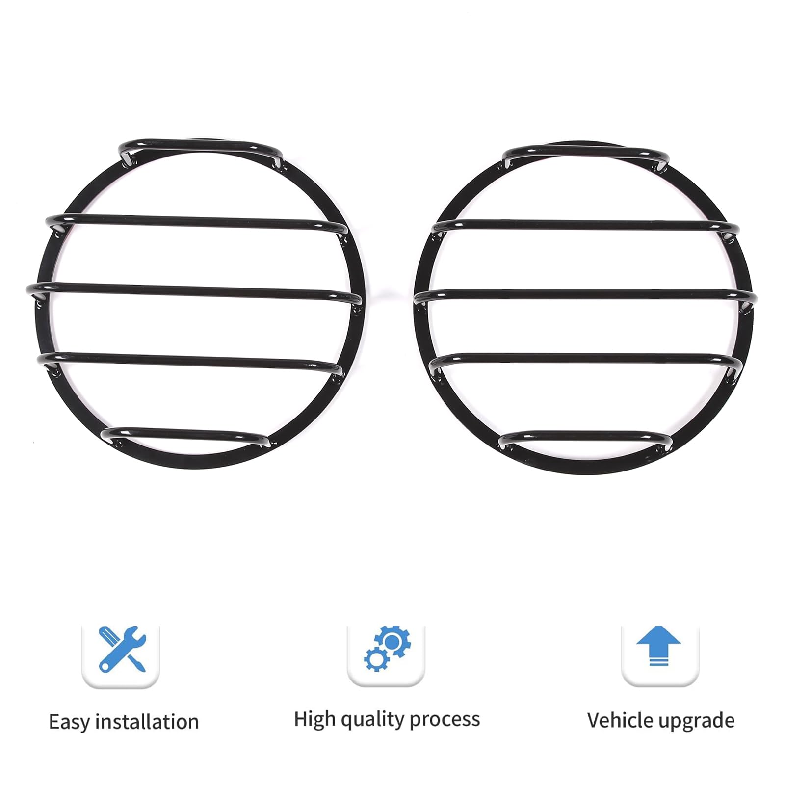 Protector de luz trasera compatible con Ineos Grenadier 2020-2024, cubierta protectora de luz trasera, cubierta de lámpara trasera, marco de protección, biseles decorativos, 2 piezas, acero al