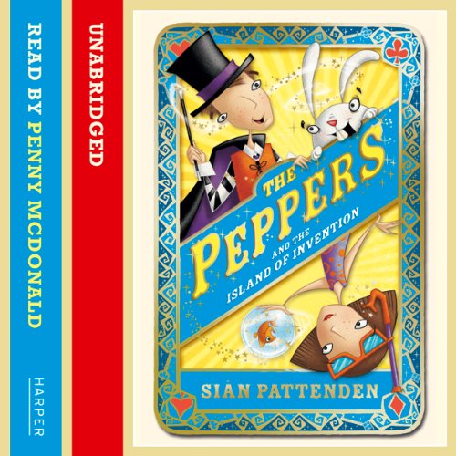 Cover art for The Magical Peppers and the Island of Invention