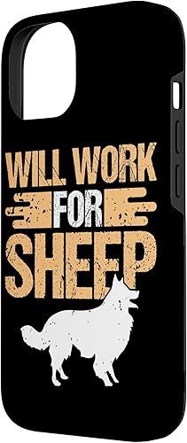 Miniatura 5 de iPhone 13 Pro Will Work For Sheep Border Collie Design For Collie Owner Case