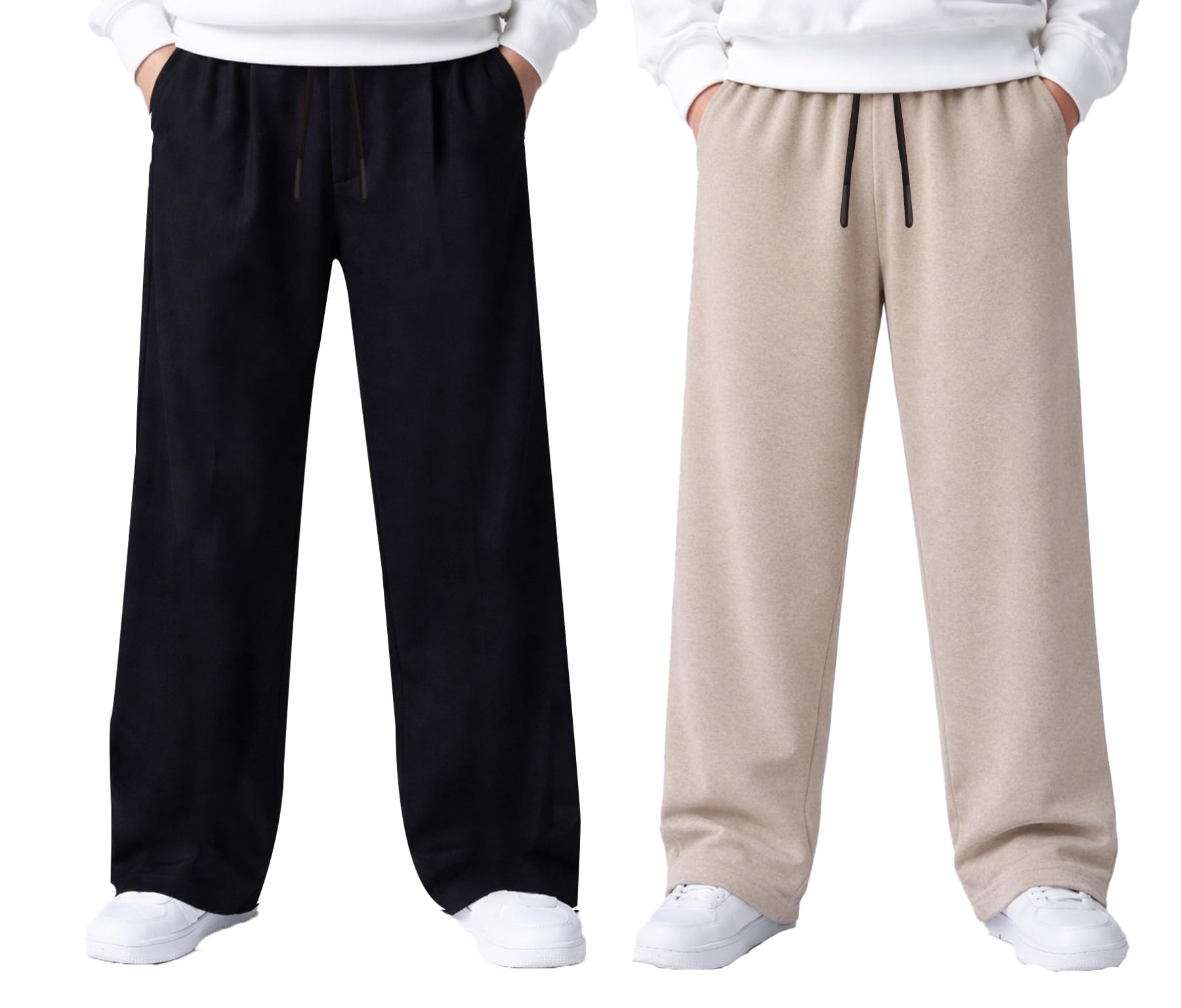 JUGULAR Men's Cotton Blend Baggy Trackpants (Pack of 2) - Image 1