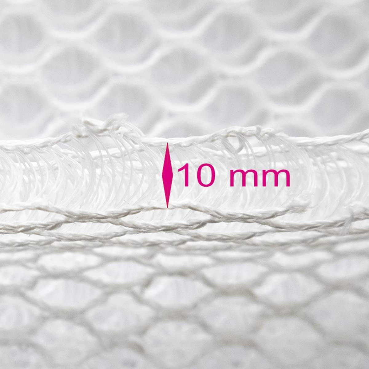 Abstandsgewirke - Air Mesh - 3D Netzwergewirke 10mm Weiß 410g/m² | 90x200cm | Grundpreis pro qm: € 19,95