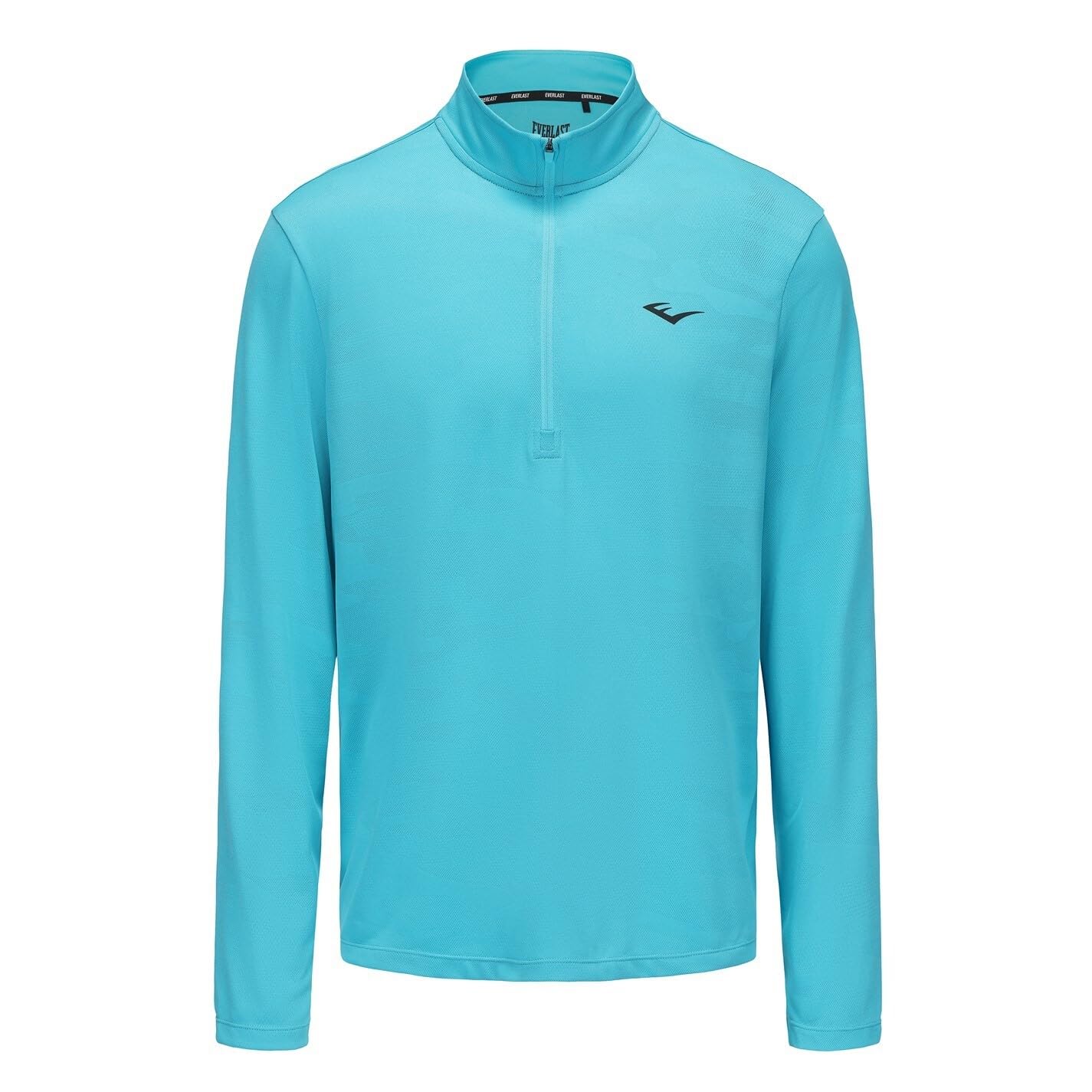 Everlast Mens Flex Quarter Zip Cyan Blue XL