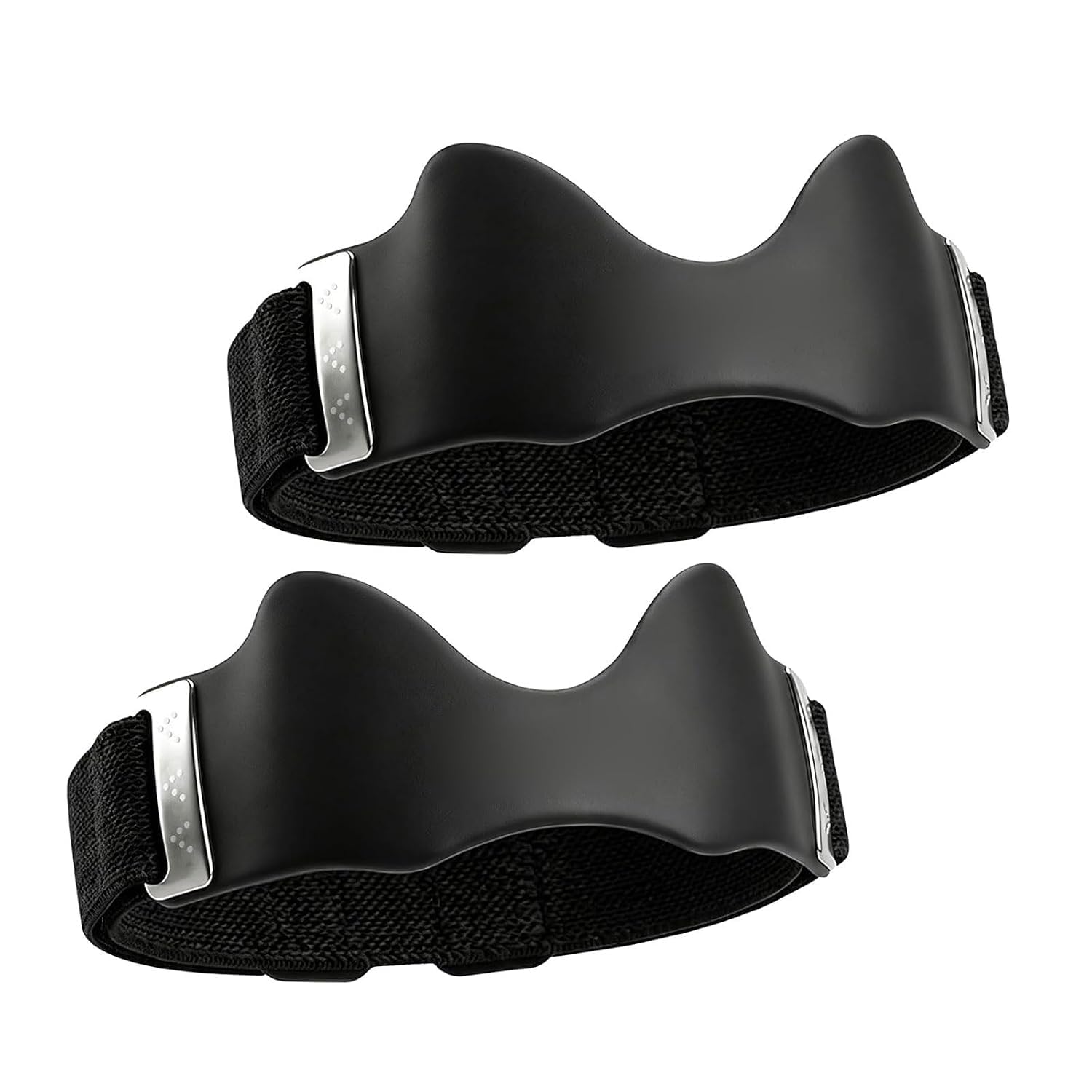Fascia di supporto per ginocchio, regolabile, in silicone, sollievo dal dolore, per uomini e donne, design antiscivolo traspirante, ideale per corsa, palestra, sollevamento pesi, taglia unica