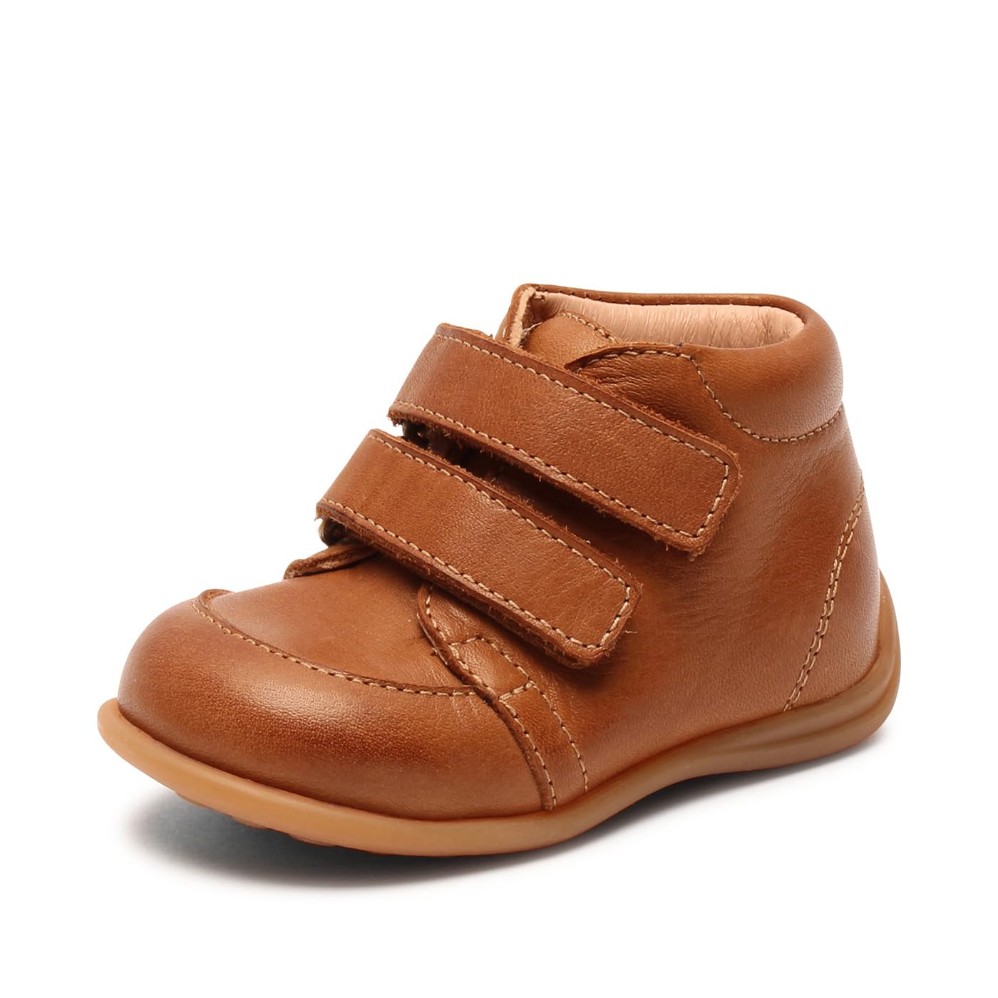 Bisgaard Unisex Children's Luca First Walker Shoe, Cognac, 2.5 UK Child