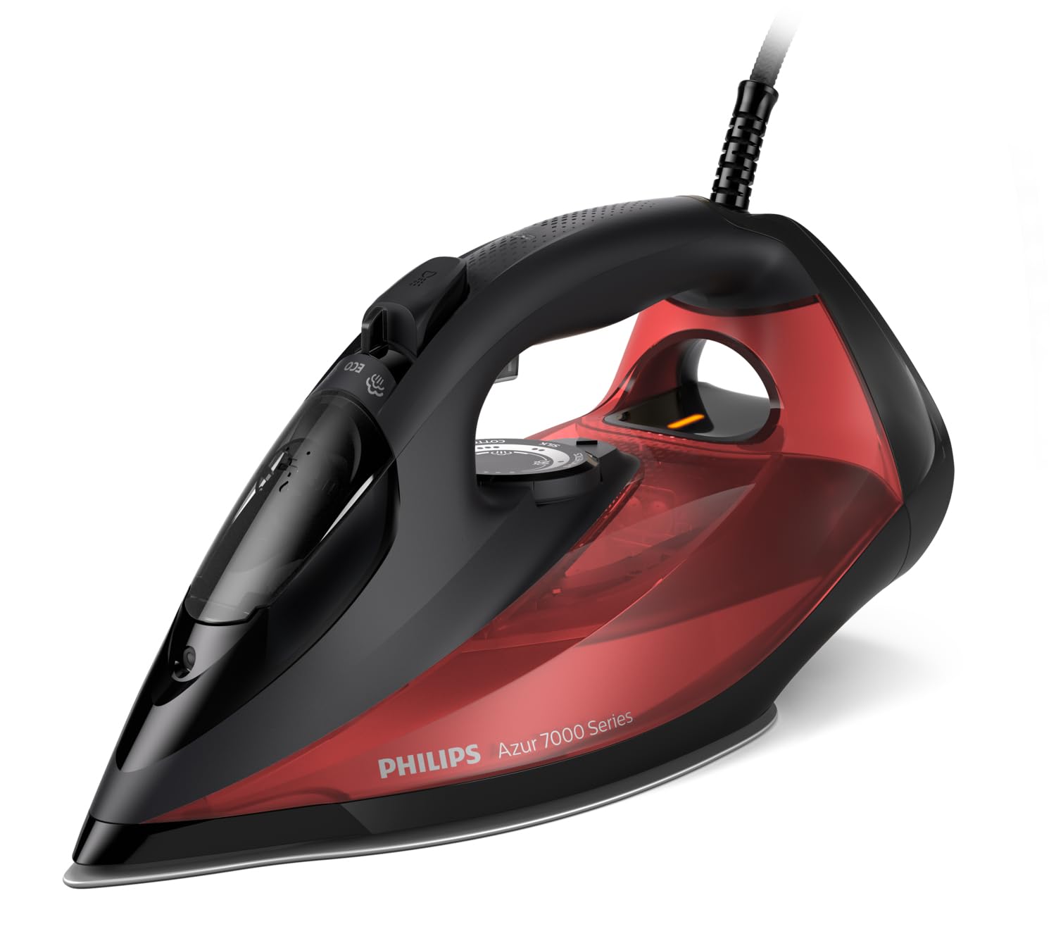 PHILIPS DST7022/40 - Fer à repasser - Série 7000-2800W - Vapeur continue 50g/min - Effet pressing 250g/min - Semelle SteamGlide Plus - Système anticalcaire Quick Calc Release