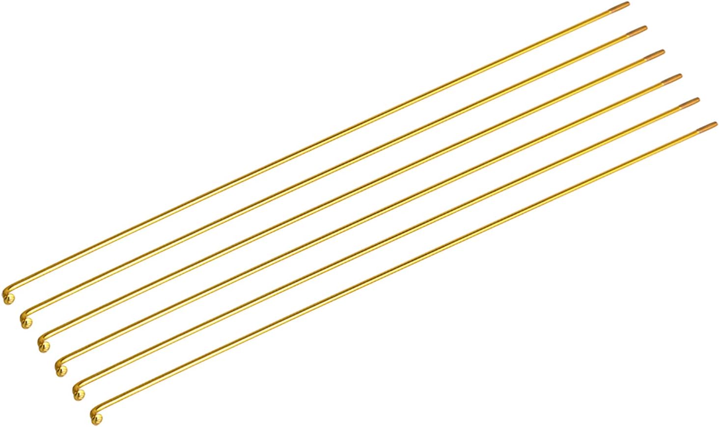 YUANJSBike Spokes, 36Pcs/Set Steel Mountain Bike Bicycle Spokes 259/261mm w/Nipples 5 Colors