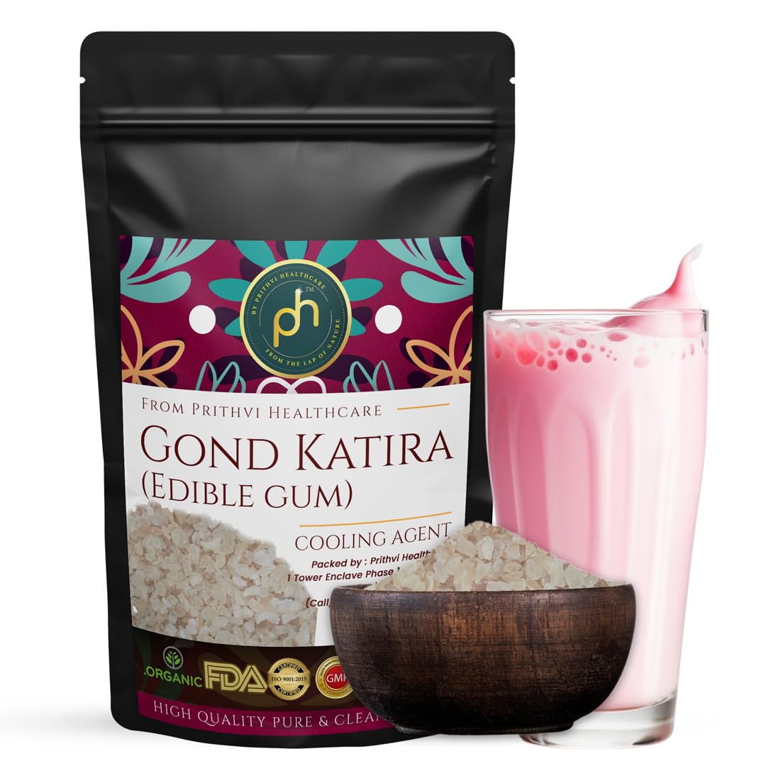 PH Gond Katira 400g | Edible Gum, Tragacanth Gum, Almond Gum | For Summer, Cooling agent for diet for shakes, drinks and more | ISO FDA GMP Organic Certified (B0D5WD87YN) Amazon Price History, Amazon Price Tracker