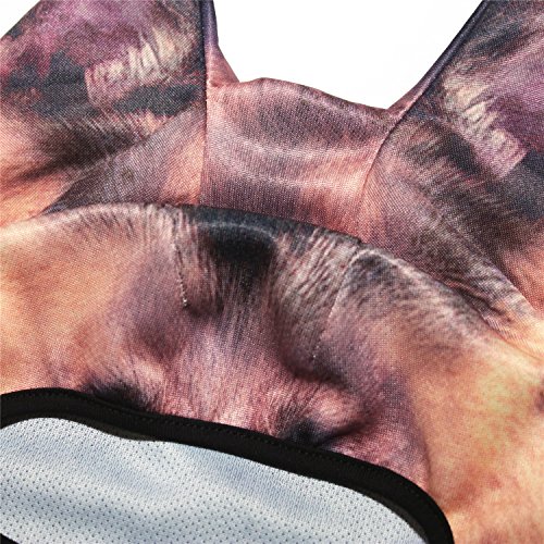 Image of WTACTFUL 3D Animal Ears Balaclava, Breathable Face Mask for Halloween