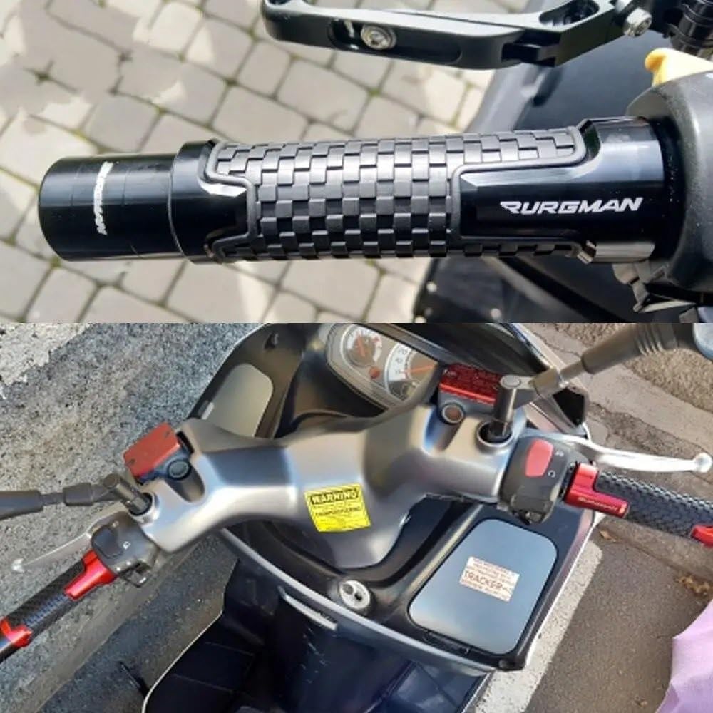 For Suzuki AN200 AN250 AN400 AN650 Burgman AN 125 250 400 650 Motorcycle Non Slip Handlebar Grips Throttle Rubber Hand Bar Grips