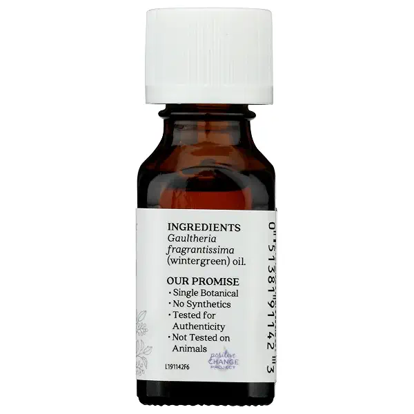 Aura Cacia Wintergreen Essential Oil, 0.5 FZ 6