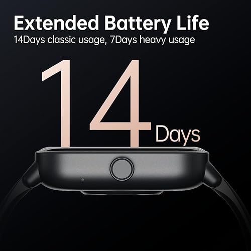 Miniatura 6 de Reloj inteligente HD con pantalla grande, relojes inteligentes para mujeres y hombres con llamadas Bluetooth claras, monitoreo de salud 247,