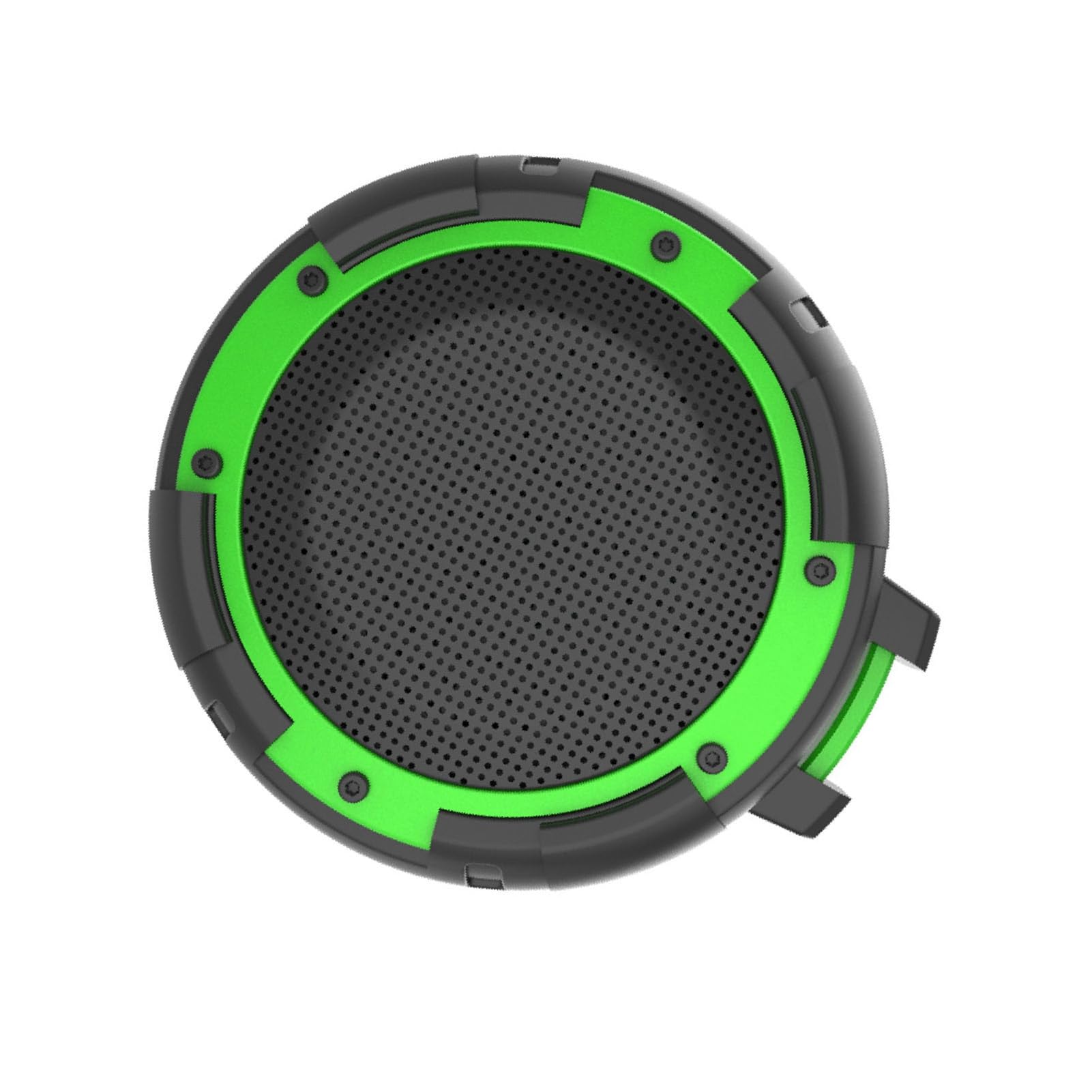 Ejoyous Enceinte Bluetooth 5.0 Portable, Support Vélo étanche IPX8 (Green)
