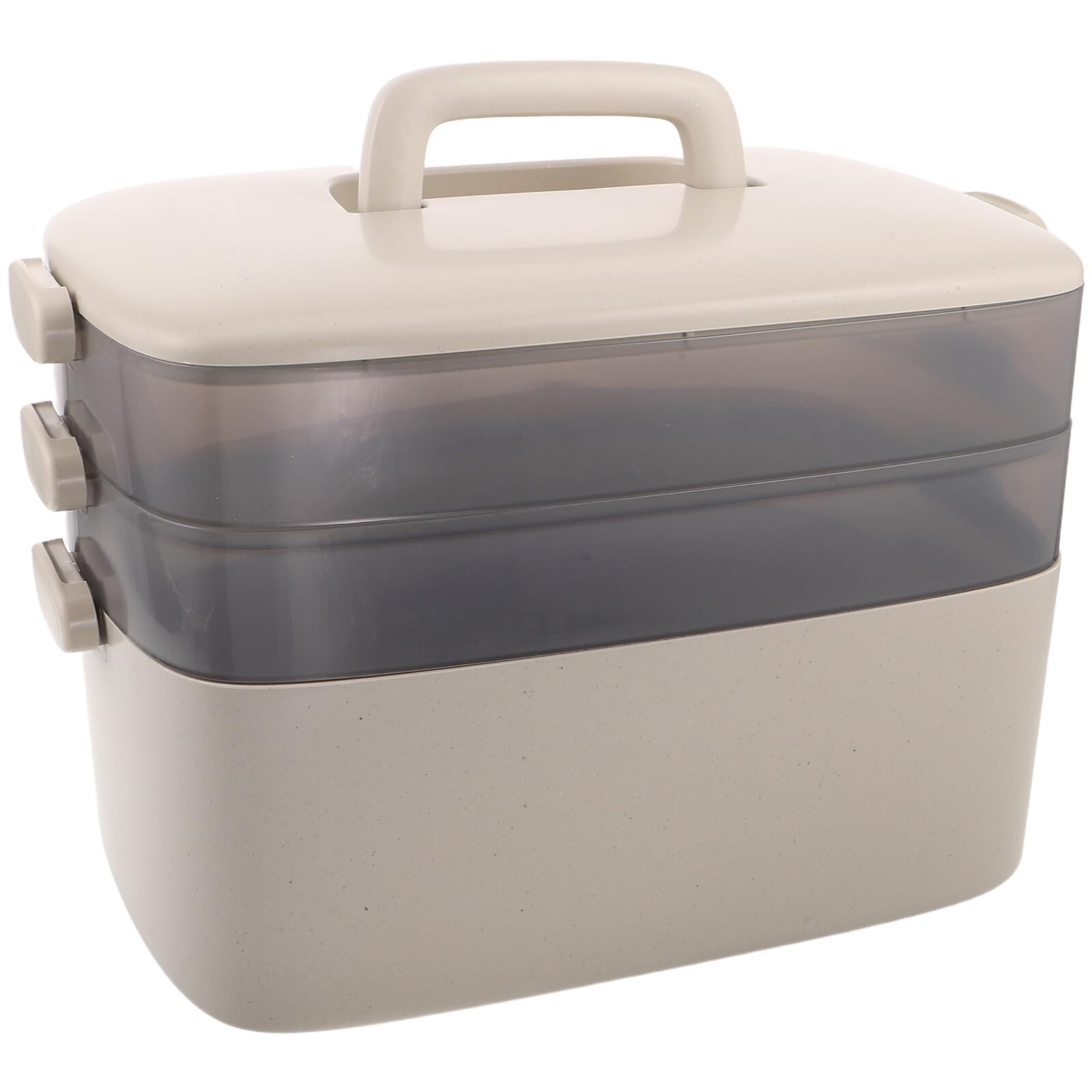 Organisateur D’armoire à Pharmacie à 3 Niveaux en Plastique Transparent