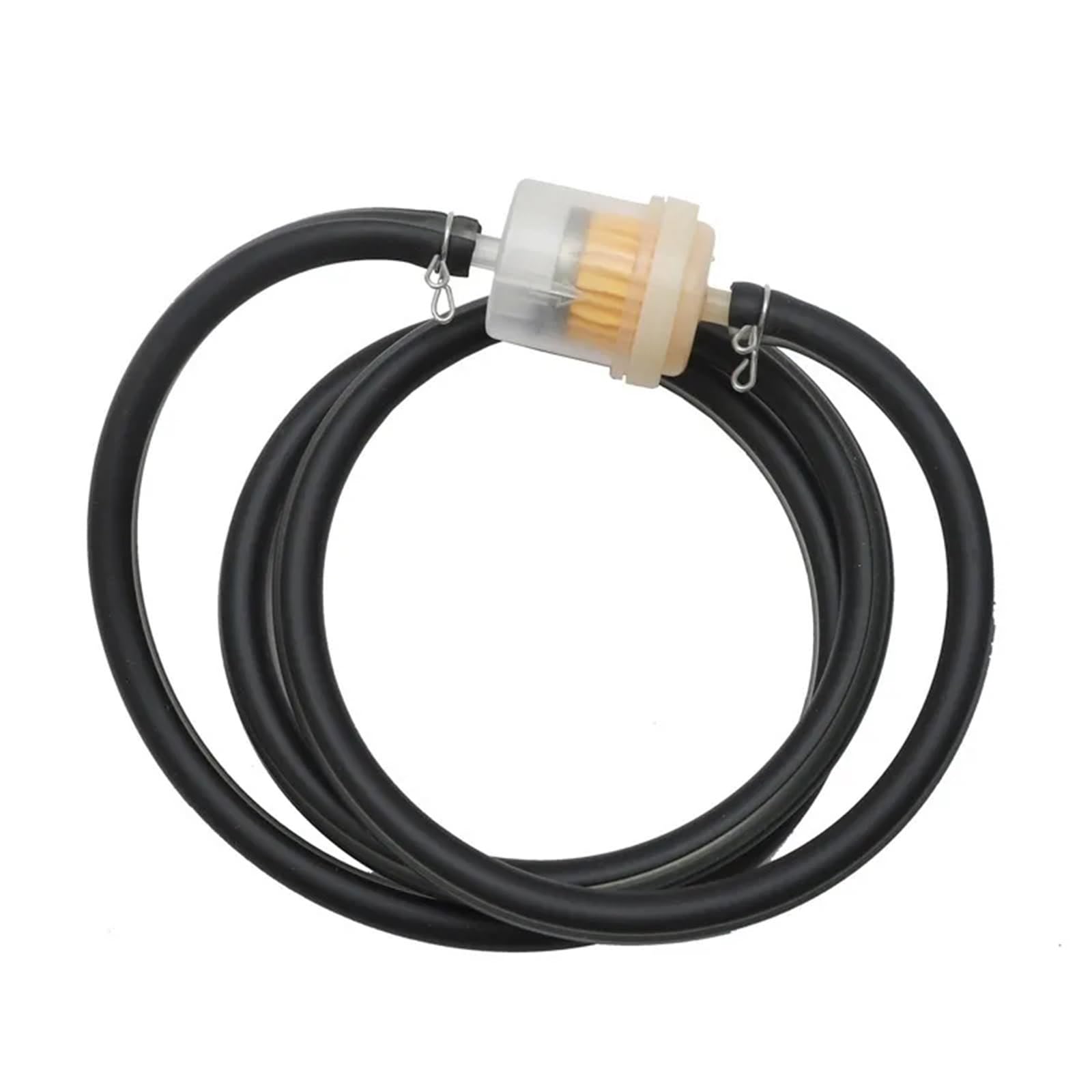 Gasoline Tank 1m Fuel Gas Tube Petrol Pipe for Radiator Hose 5mm I/D 8mm O/D(Black)