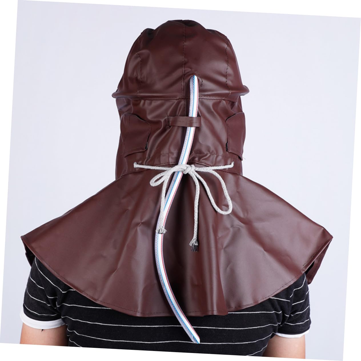 Veemoon Oil Mask Head Wrap Alkali Resistant Cape Hair Cloak Cape Protective Mask