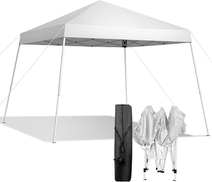 3 x 3M Portable Home Use Waterproof Folding Tent White