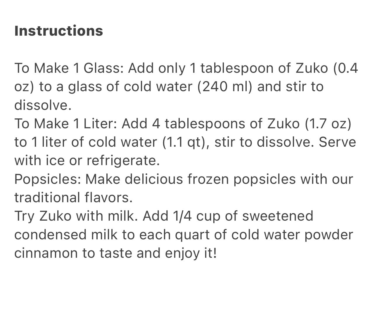 Zuko Piña | Pineapple | Instant Powder Drink Mix | Family Pack | No Sugar Needed | Vitamin C | 14.1 Ounce | Pack of 6