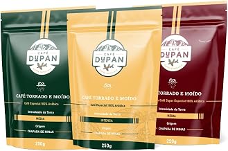 Kit 3 Pacotes Desgustação Café Dupan Moído 250g