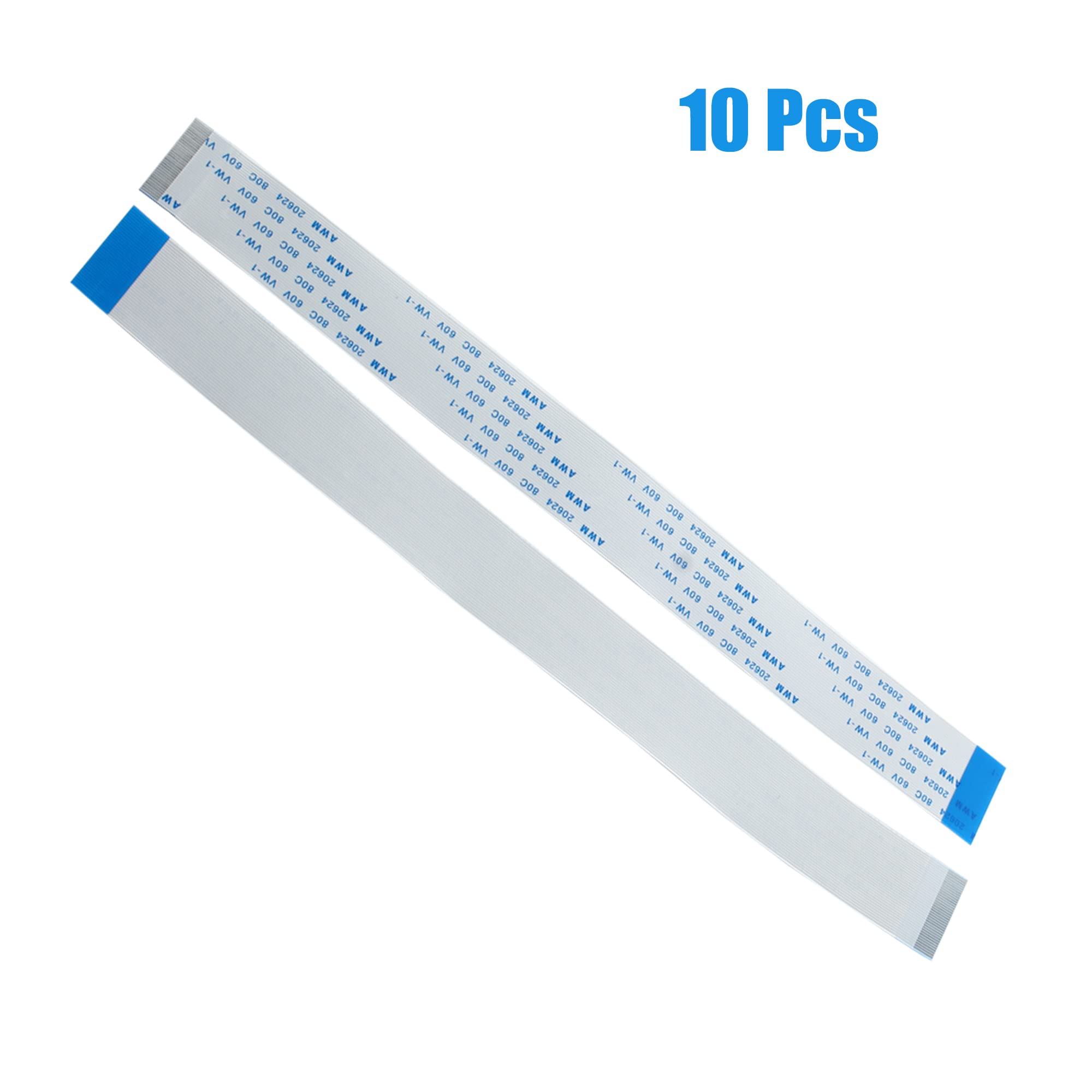 5Pcs FFC FPC Flexible Flat Cable Ribbon 4 6 8 10-40Pin Pitch 0.5/1.0mm AWM 20624 - Foto 8