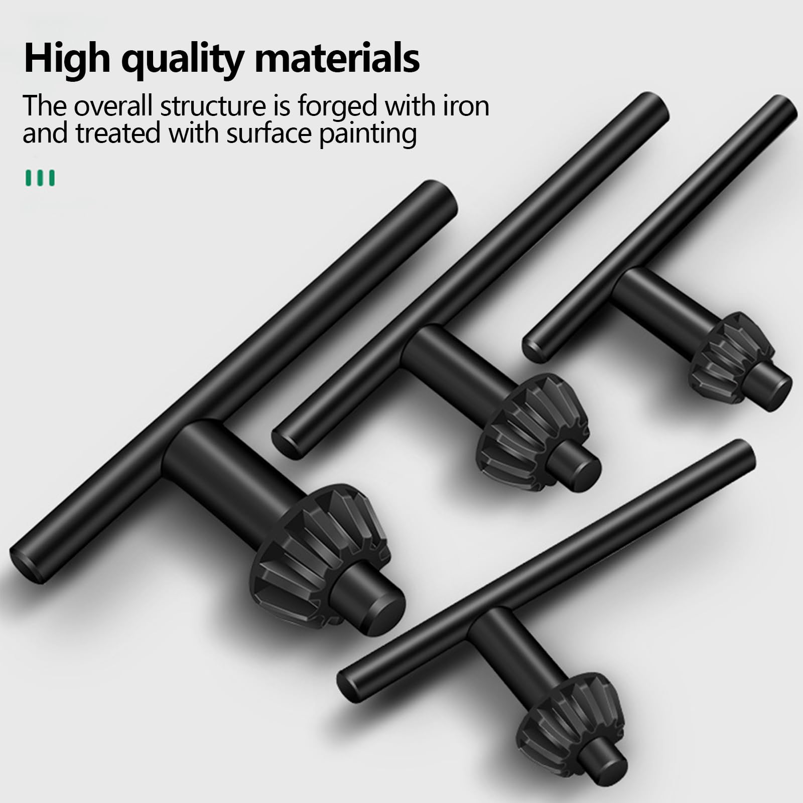 7 Stück Bohrfutterschlüssel, Universal Drill Chuck Key Metall Bohrmaschin Schlussel und 4 in 1 Bohrfutterschlüssel Set für Zahnkranzbohrfutter, 4/6/10/13/16/20mm