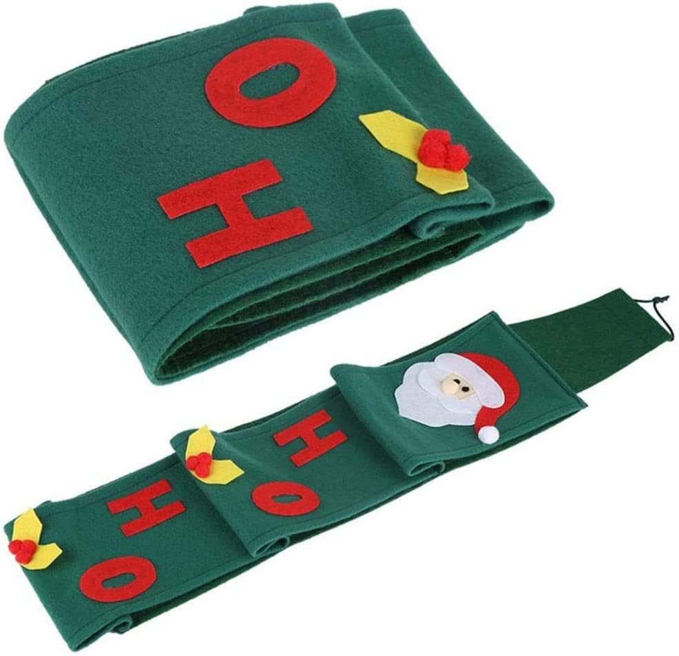 Christmas Toilet Paper Roll Storage Bag Santa Towel Holder Papers Organizer