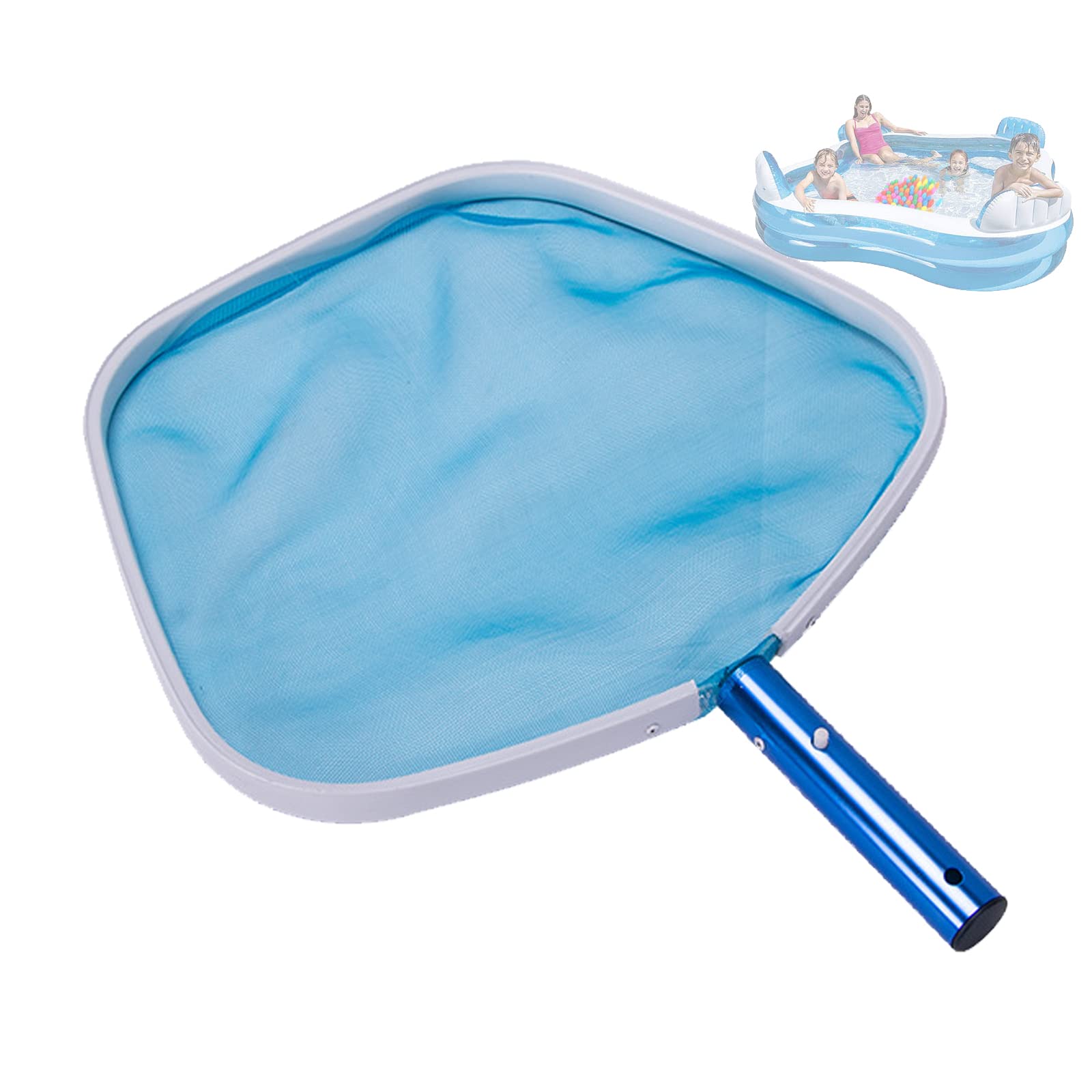 SRHIMEOS Retino Piscina, Retino per Piscina, Rete per Piscina Skimmer, Net Pool, Piscina Netta Pool Skimmer Rete a Maglia Fine, per Piscina Idromassaggio Laghetto (Senza Palo)