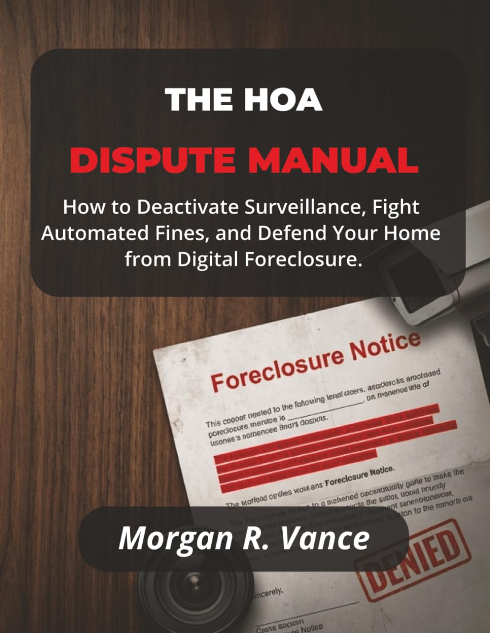 THE HOA DISPUTE MANUAL: Deactivating the Surveillance State, Fighting Automated Fines, and Defending Your Home from Digital Foreclosure: 6 (The Dispute Manual Series)