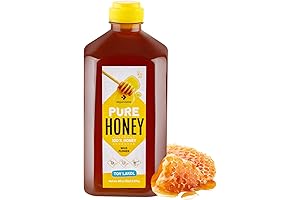 Dependable Food Raw Honey: 80 oz of Pure, Natural Sweetness
