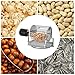 ATOLOMOTOR 110V-240V Electric Coffee Roaster Machine, 14W 46-54 RPM Roller Type Coffee Bean Roaster, Stainless Steel Peanuts Pine Nuts Baking Machine for Homes, Cafes, Hotels