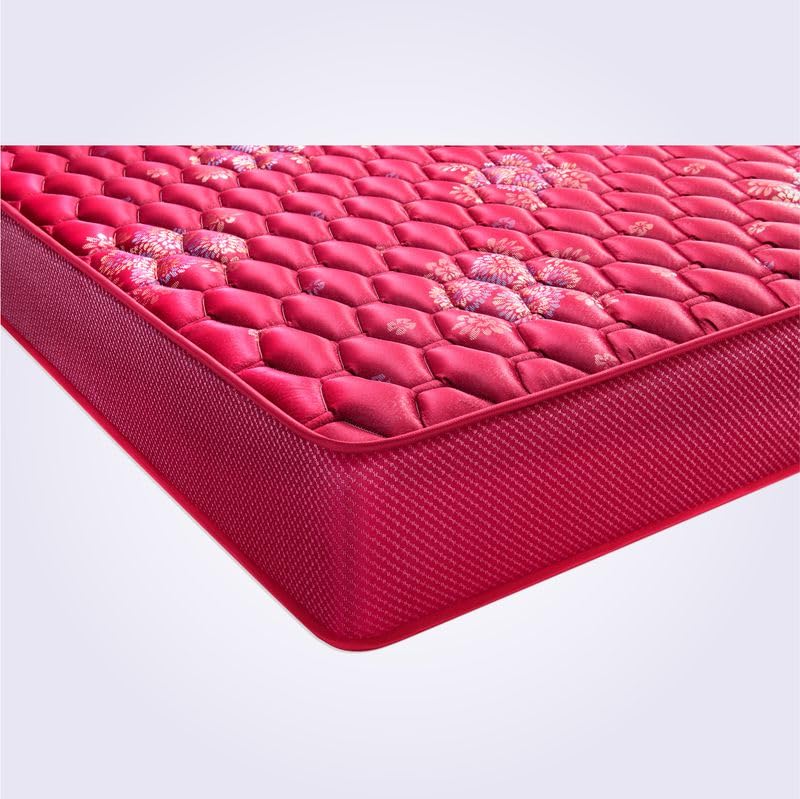 Image of Hypnos Orthopedic Dual Sided 5 Inch High Density Foam Mattress | Queen Size (72X60 Inches) | Firm Back Support | Reversible | Anti-Microbial Breathable Woven Fabric | 5-Year Warranty