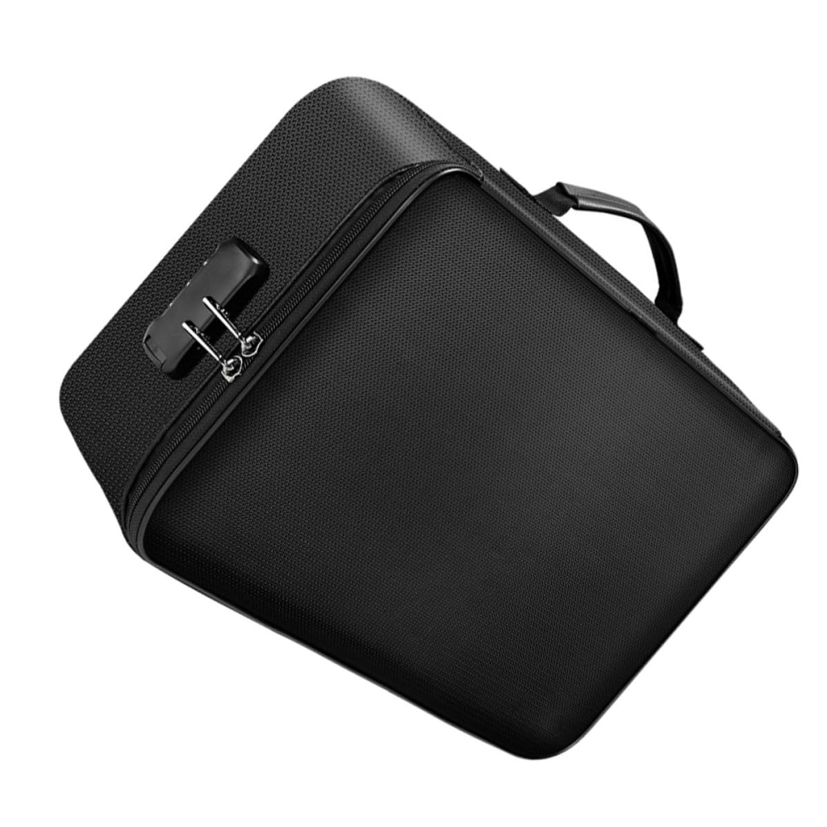 Borsa Portadocumenti Ignifuga e Chiusura a Zip Fibra di Silicone, Grande Capacità per Casa e Ufficio