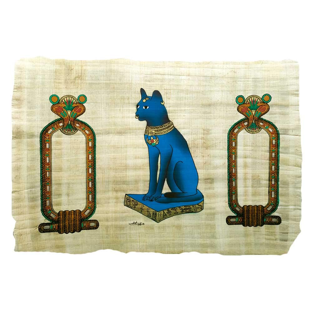 Papyrus Égypte originale évite les fausses copies | Certifié 22x33cm