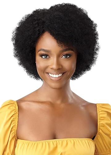 Miniatura 1 de Outre Peluca de cabello humano sin procesar The Daily Lace Part Natural Afro (negro natural)