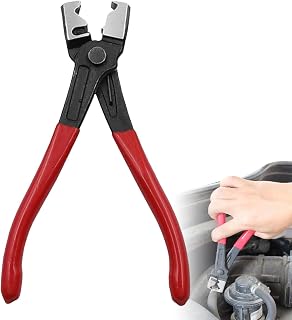 Heavy Duty Hose Clamp Tool Pliers, Professional Automotive Hose Clamp Removal Tool for Technicians, Sturdy Boot Clamp Pliers for Efficient Use in Vehicle Maintenance