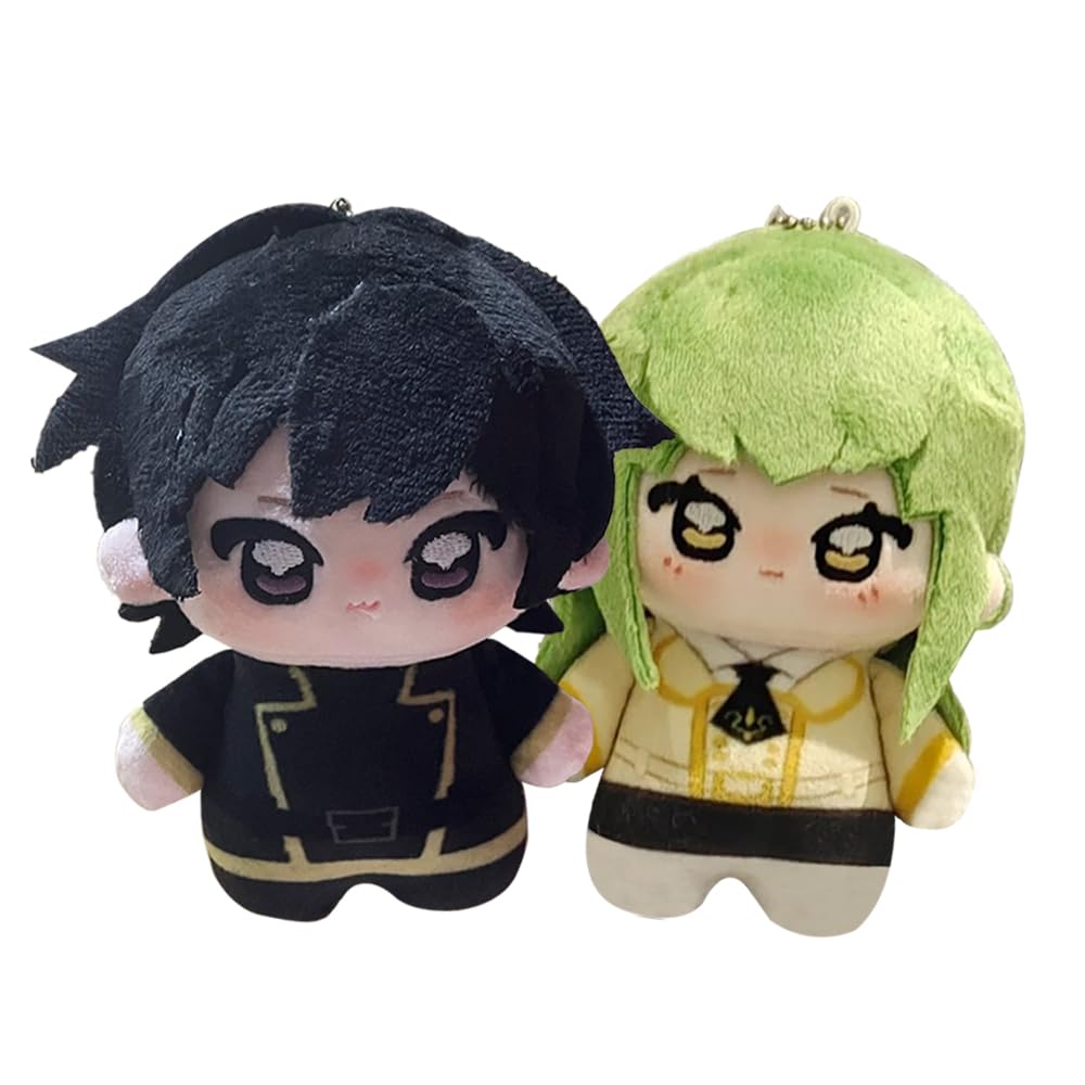 Zhongkaihua 10CM CC Plush Pendant Anime Pillow Cushion Stuffed PP Cotton Car Bag Home Keychain Decoration Pendant For Fans