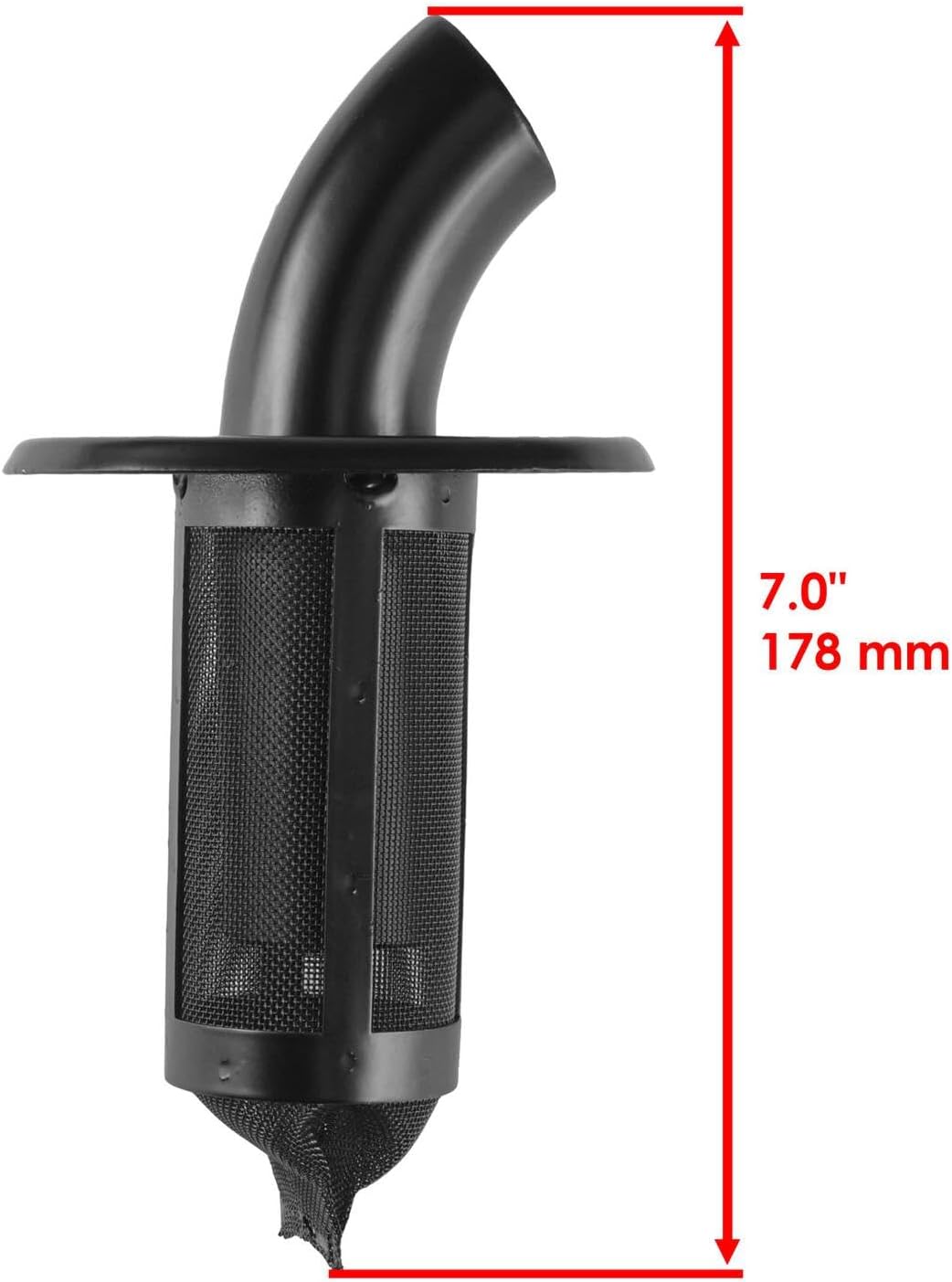 Generic Replacement Pipe Outlet Spark Arrester for Yamaha Rhino 660 YXR660F 4WD 2004-2007