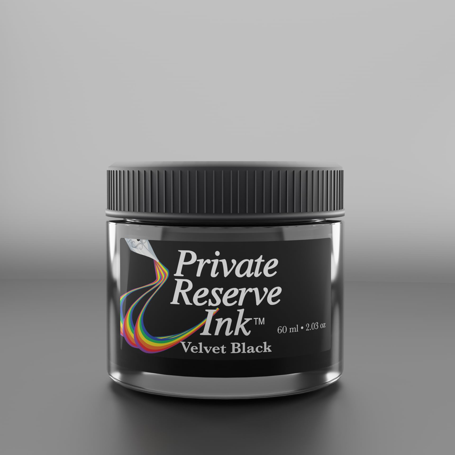 Private Reserve Atrament - butelka z atramentem do piór wiecznych 60 ml, aksamitny czarny