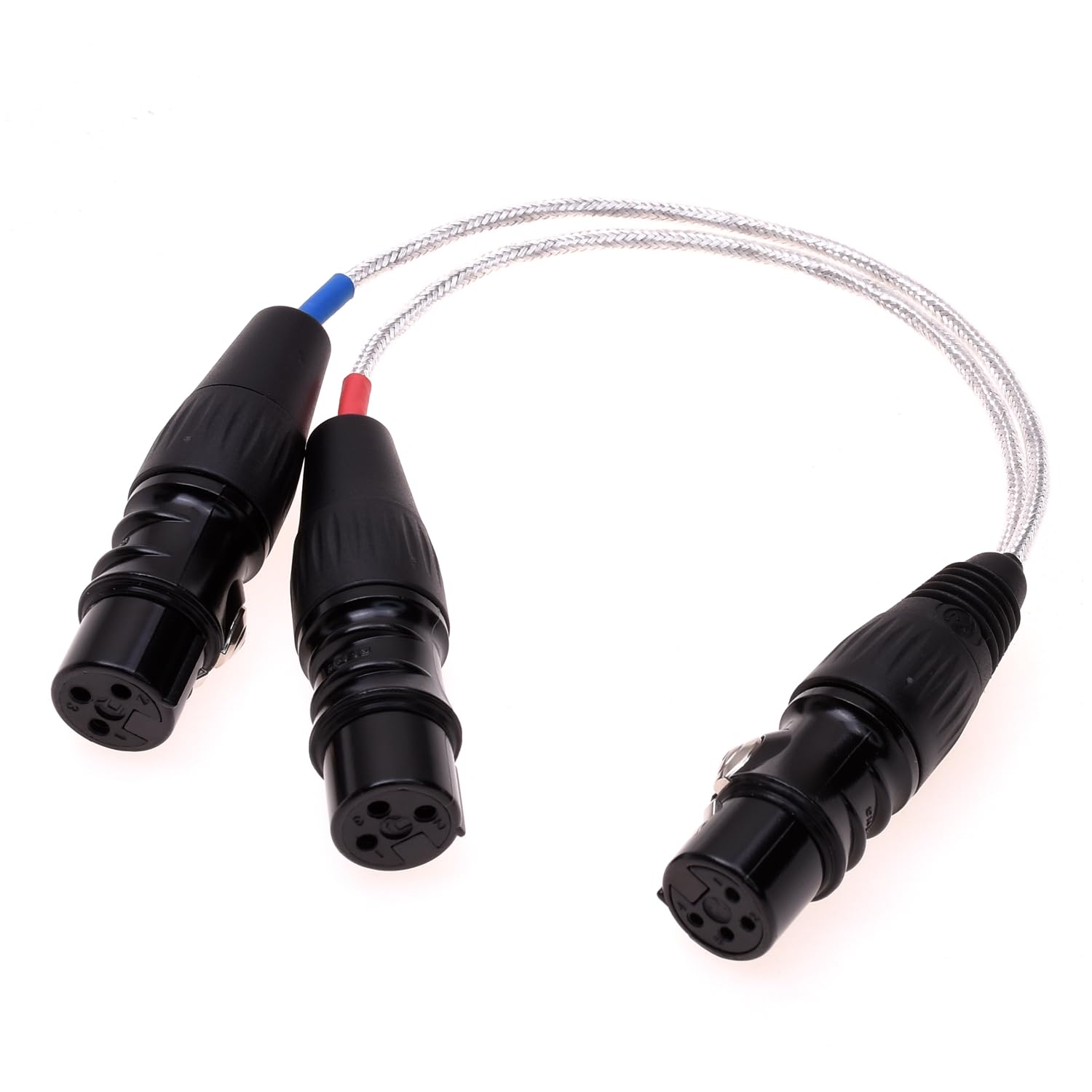 4 Paires D'adaptateurs XLR 3 Broches - Mâle Vers Mâle Et Femelle Vers Femelle - Adam Hall - Neuf