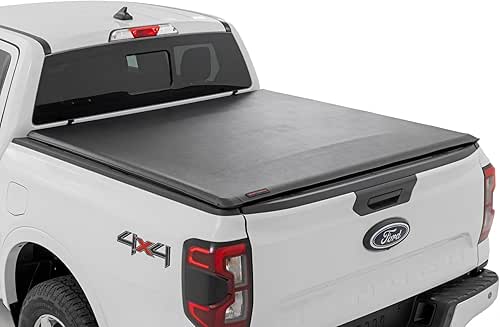 Rough Country Soft Roll Up Truck Bed Tonneau Cover for