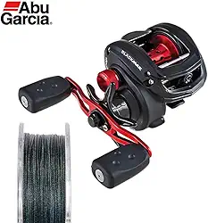 CARRETILHA BLACK MAX / BMAX3 ABU GARCIA MANIVELA DIREITA