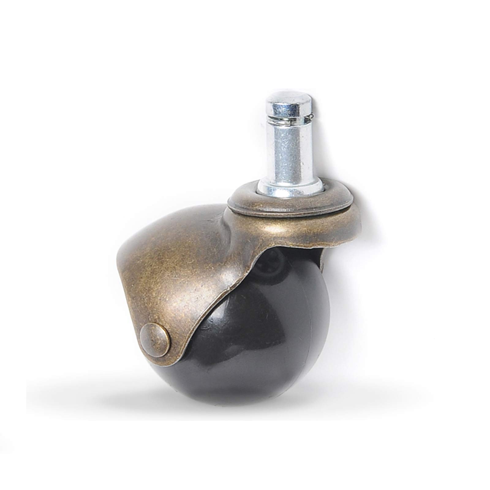 Kółka Kółka obrotowe kulkowe z gwintowanym trzpieniem 11x20 mm 2 cale 50 Opakowanie 4 szt(Brake)