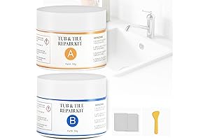 VERNY Tub and Shower Repair Kit: Fix Cracked Bathtubs, Tiles, and Sinks Effortlessly