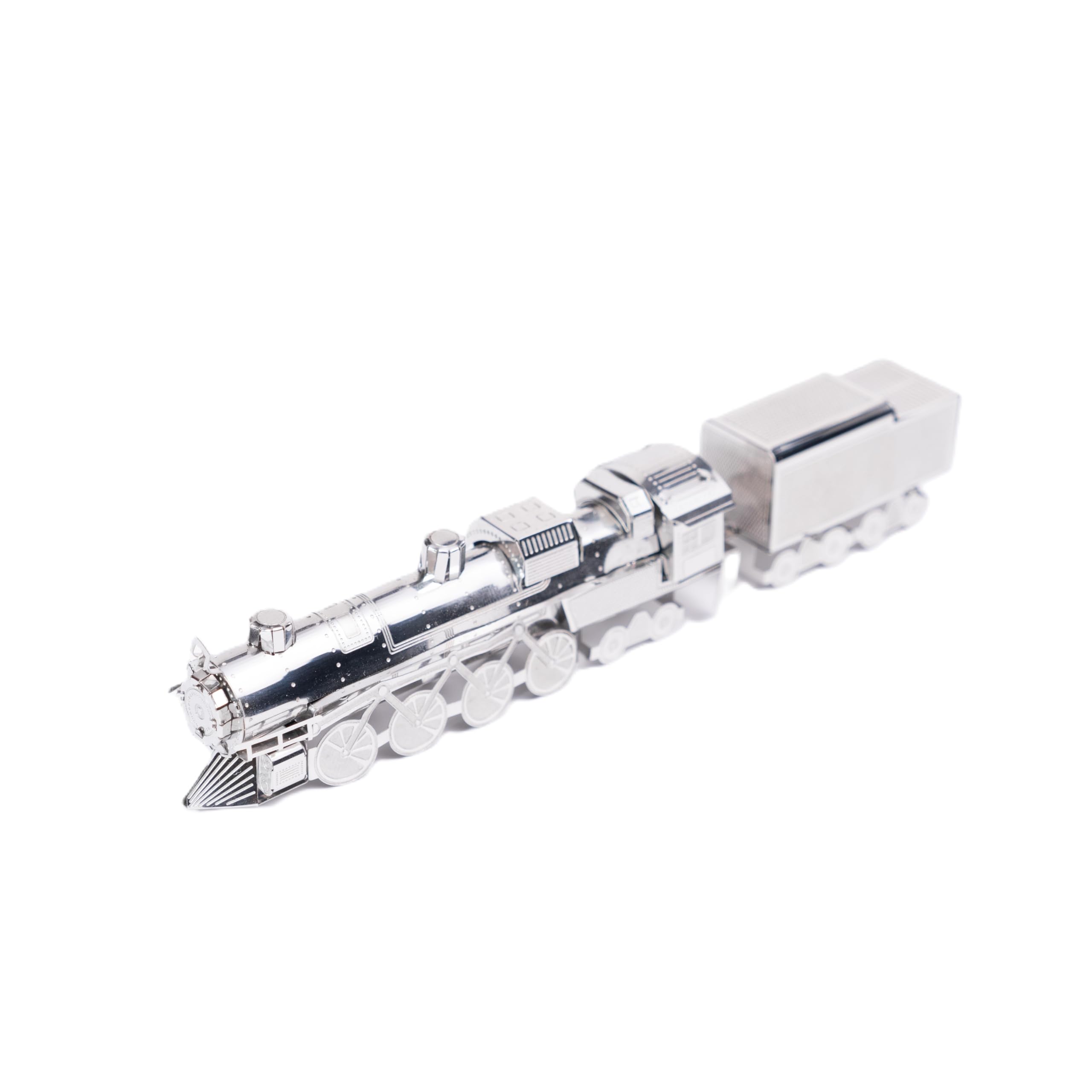 METAL-TIME Polar Steel SE Magic Express Mini Model, 19 Pieces, Metal Model Train Kit, Adults