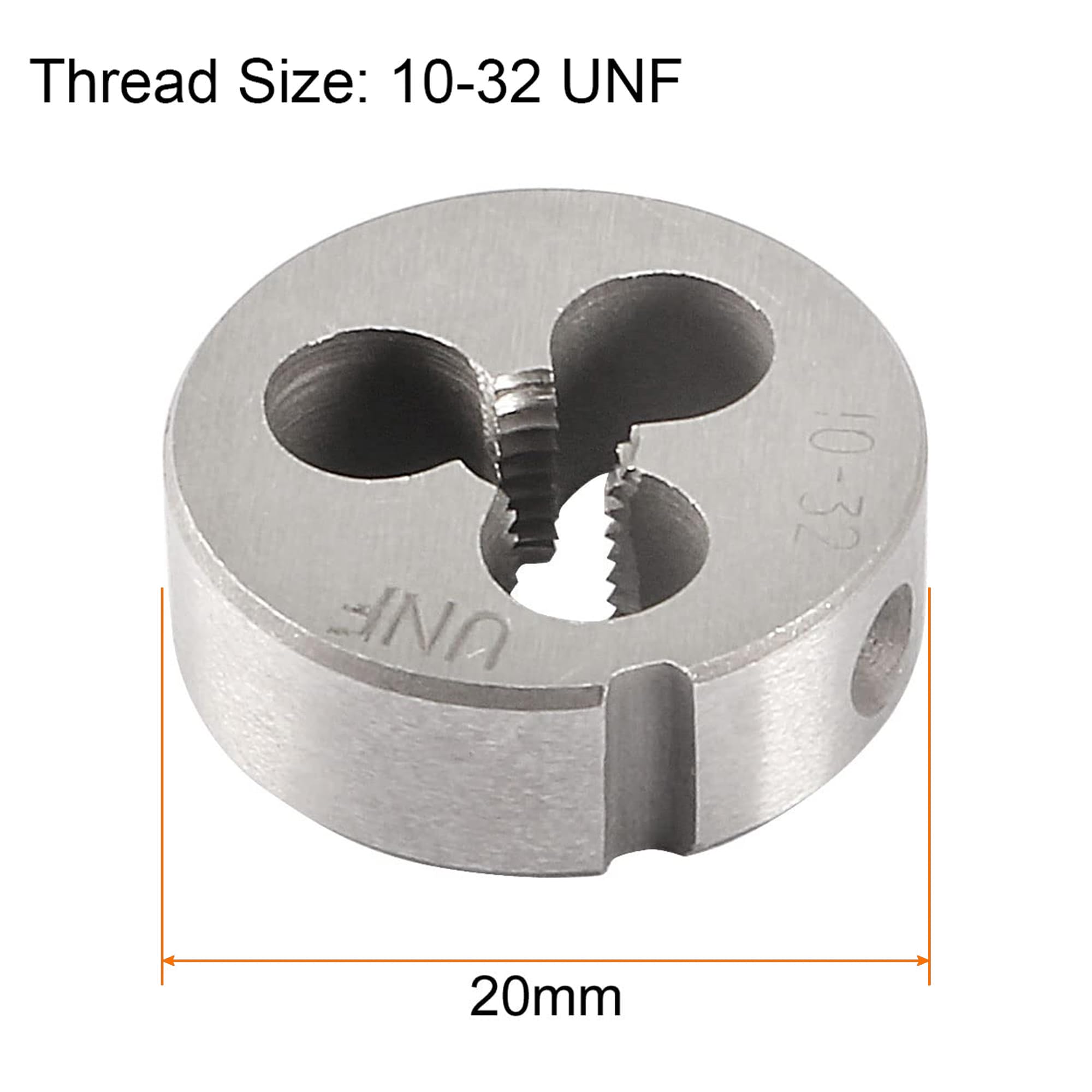 TA-VIGOR 2pcs 10-32 UNF Metric Adjustable Threading Die - Image 2