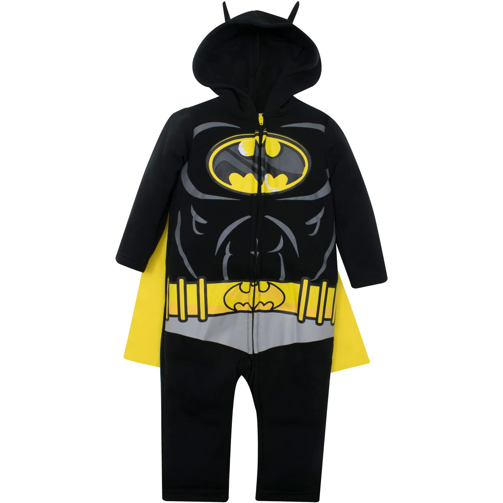 WARNER BROS Justice League Batman - Costume da cosplay con chiusura per bambino